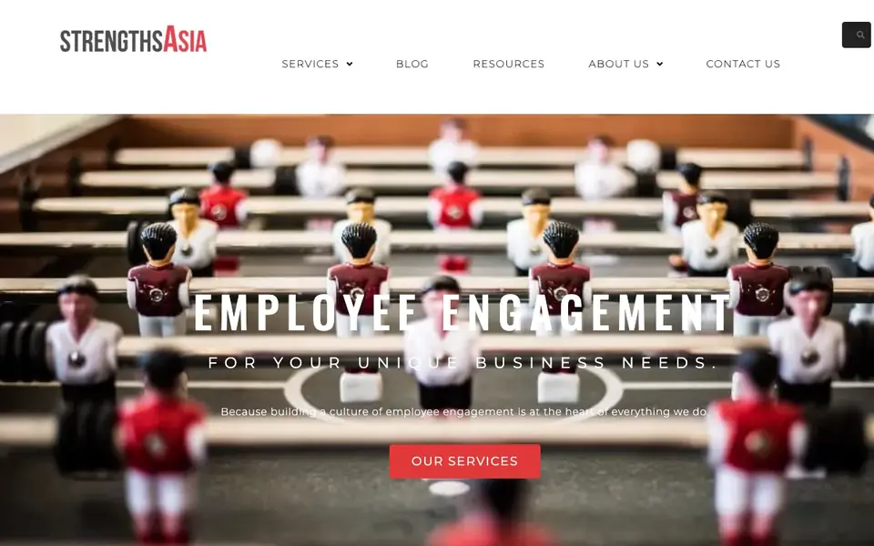 StrengthsAsia website homepage, 4 Oct 2026