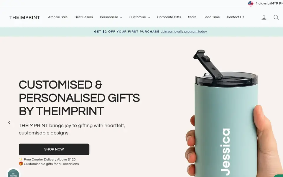 THEIMPRINT website homepage, 4 Oct 2026