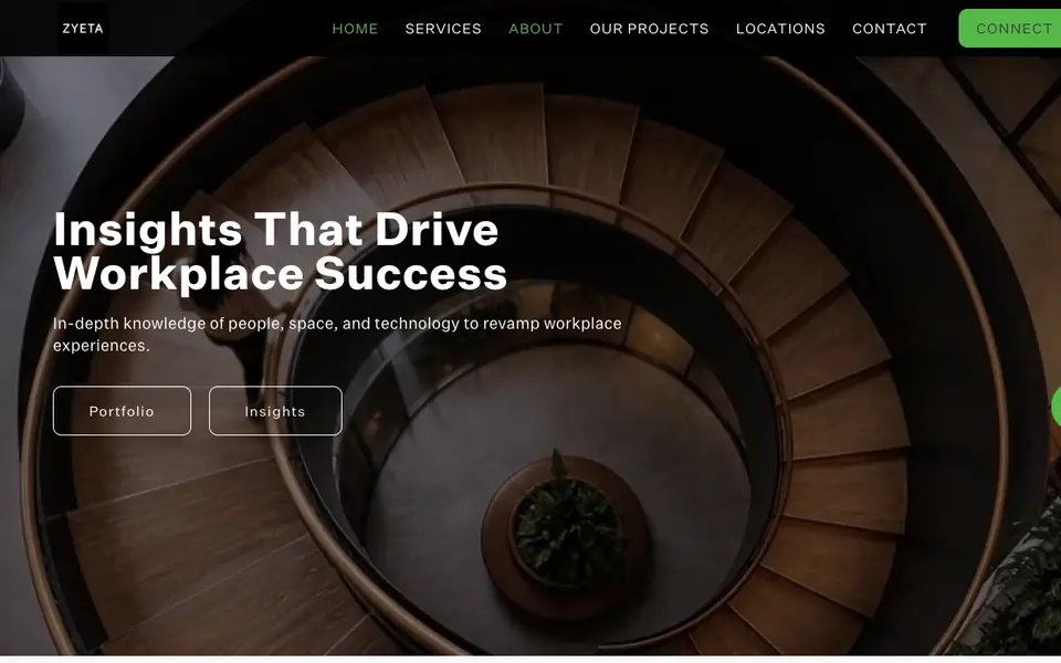 Zyeta website homepage, 4 Oct 2026