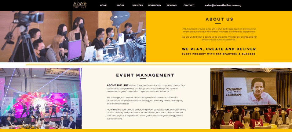 Above The Line Events
