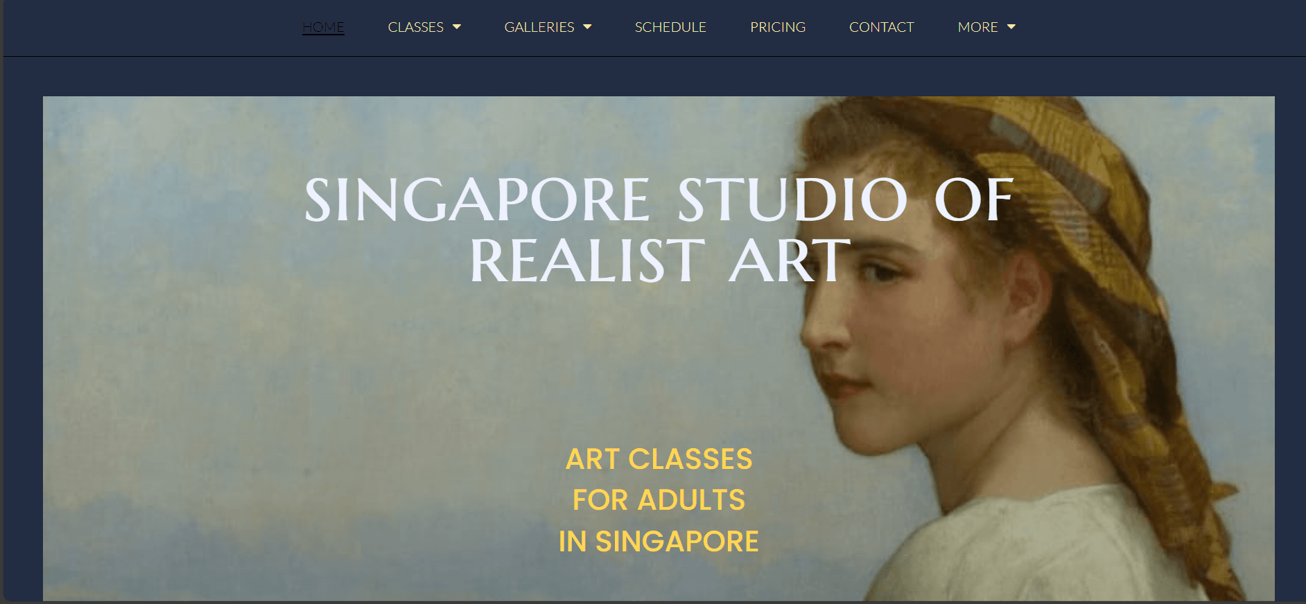 Classical Realism SG – Art School Singapore